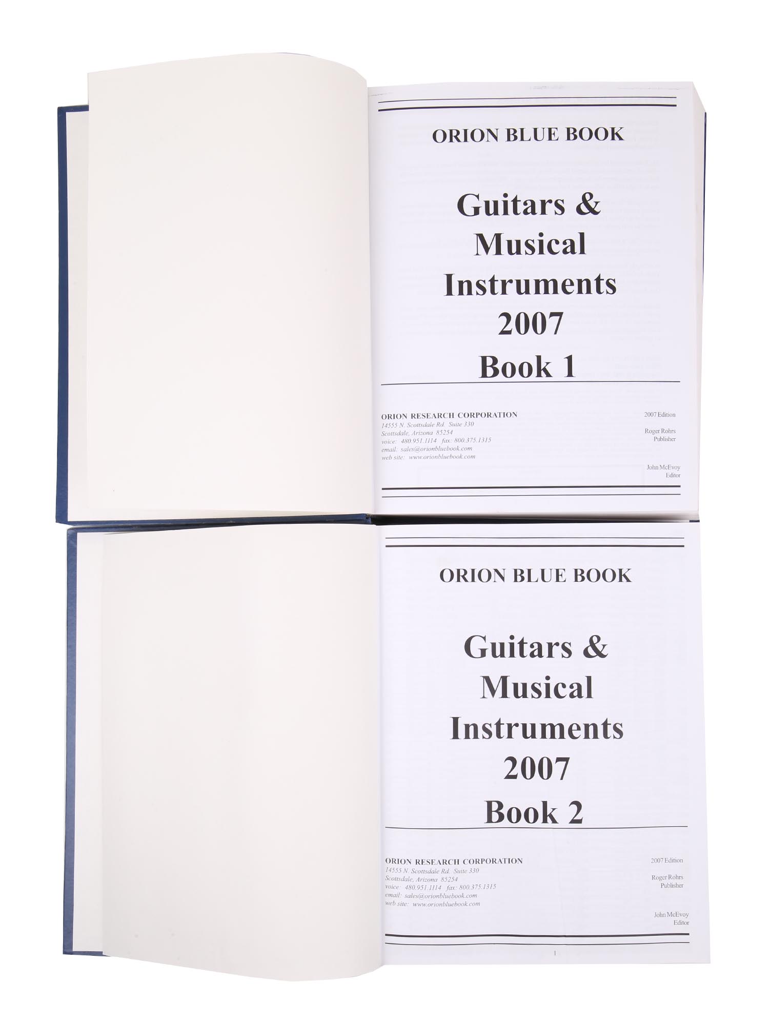 THREE VINTAGE GUITARS AND MUSICAL INSTRUMENTS BOOKS PIC-3